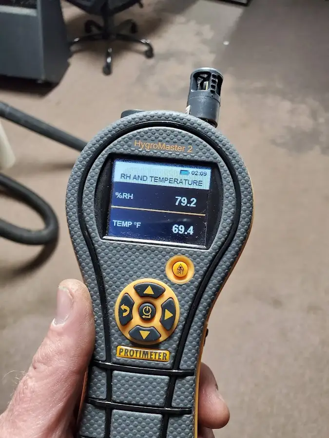 Moisture meter humidity assessment for Mold Remediation & Removal in Crafton